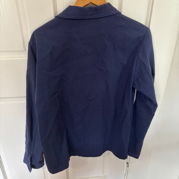 Navy Blue Chore Coat - Picture 3 of 4